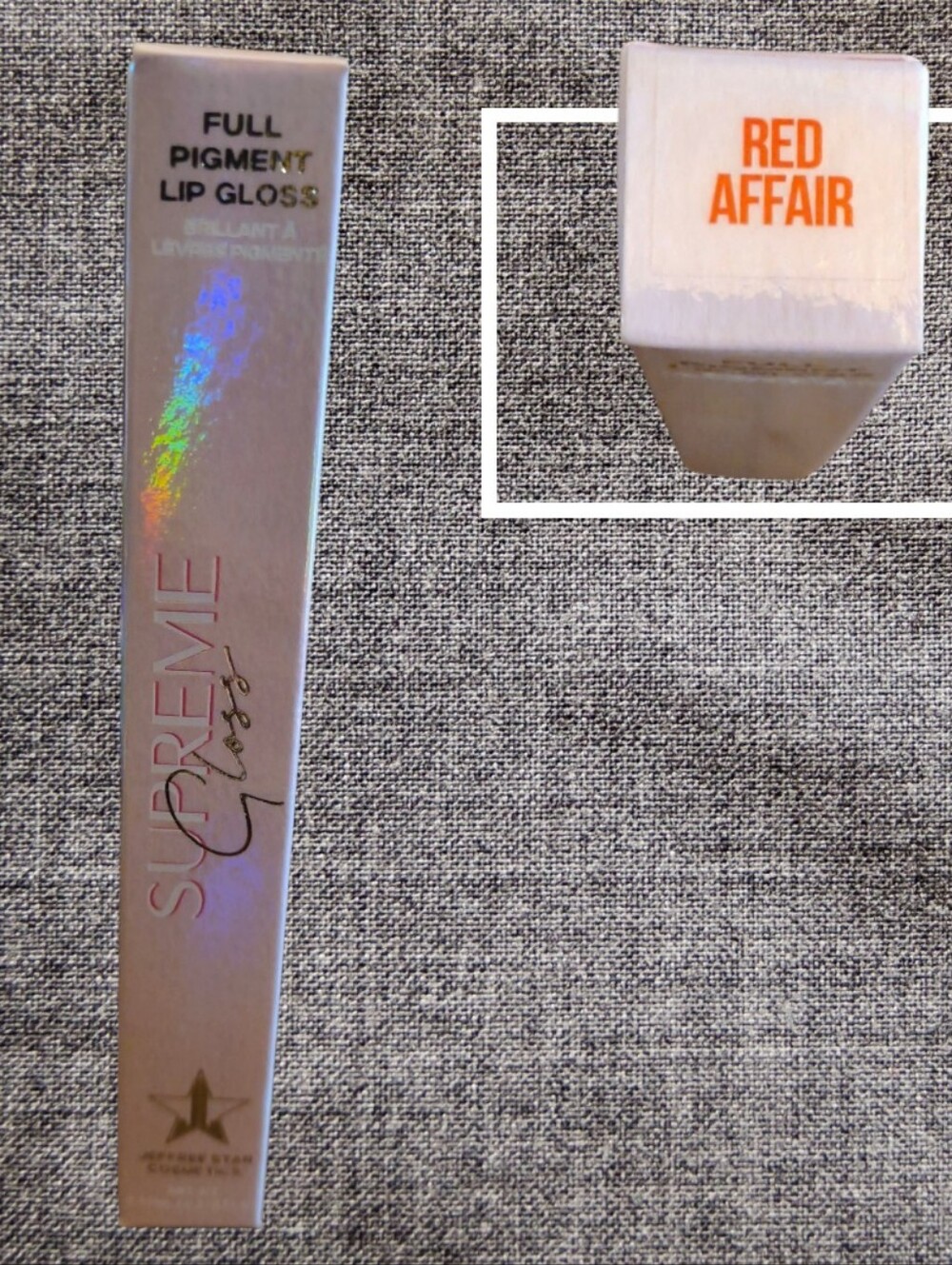 Jeffree Star Cosmetics Supreme Gloss - RED AFFAIR - Brand New In Box (NIB)